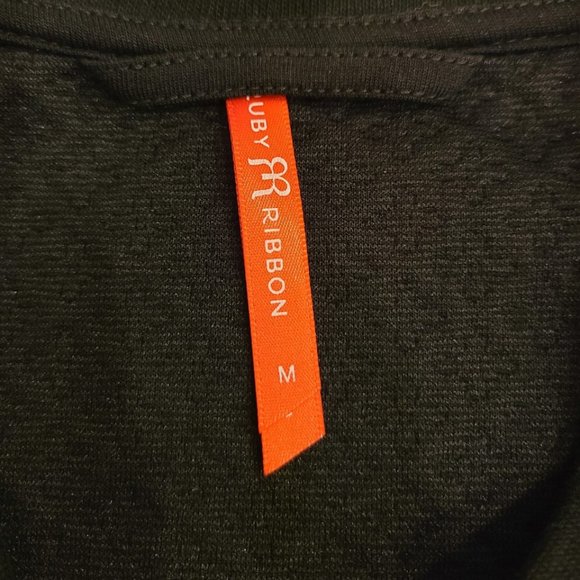 Ruby Ribbon Black Diamond Bomber #1618 - Picture 7 of 8